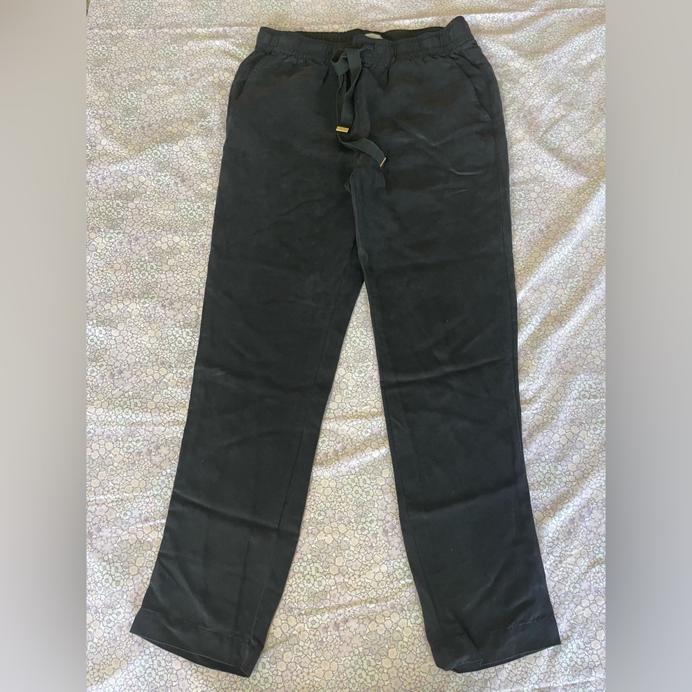 Women’s Black Drawstring Casual Pants